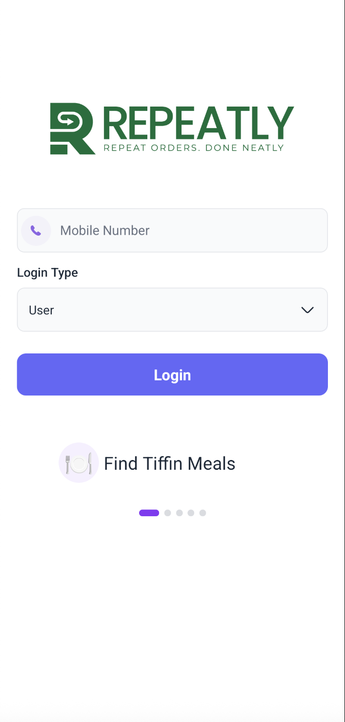 Repeatly app screenshot